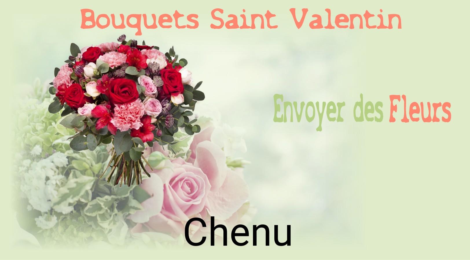 Roses de Saint-Valentin livrées à Chenu